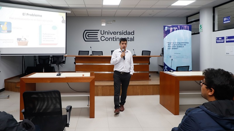 Difusión de resultados SIARA Startup Perú 8g+ Naisser Arias