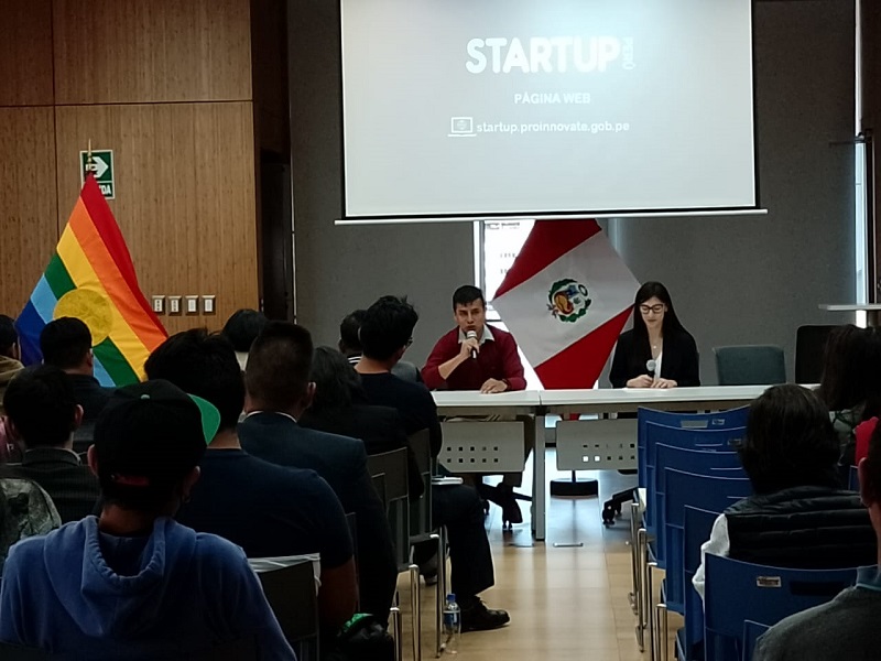 Charla presencial Startup Perú 9G